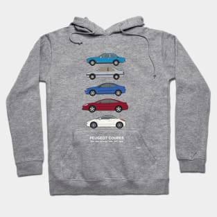 Peugeot Coupe classic car collection Hoodie